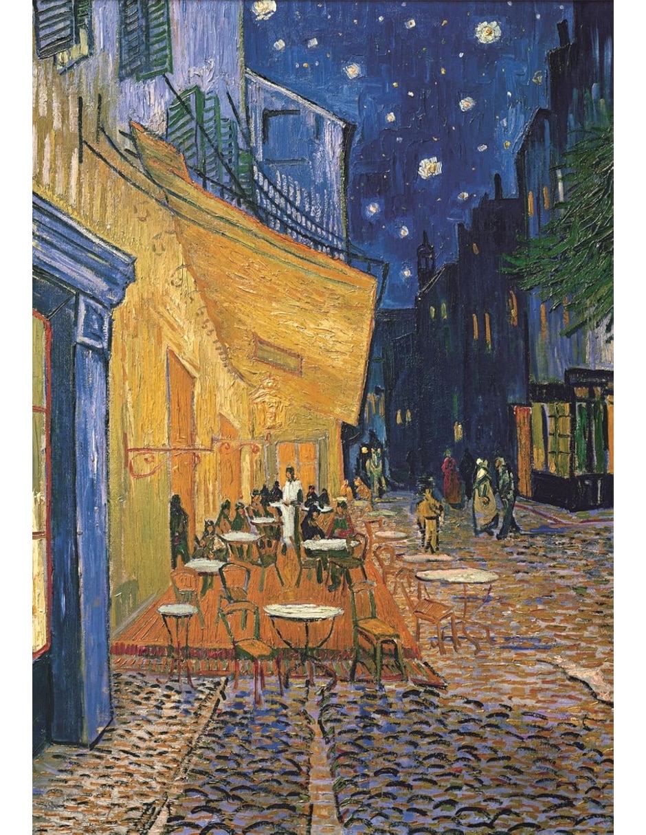 Rompecabezas Vincent Van Gogh Café Terraza (Compact Pro Ecología) 1000 piezas 2