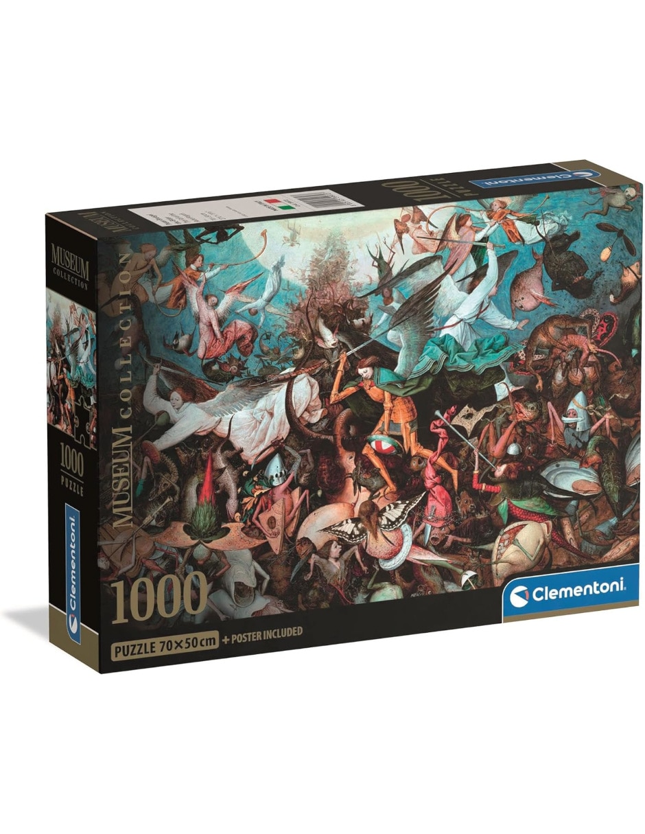 Rompecabezas La Caida De Los Ángeles Rebeldes Bruegel (Compact Pro Ecología) 1000 piezas Rompecabezas La Caida De Los Ángeles Rebeldes Bruegel (Compact Pro Ecología) 1000 piezas