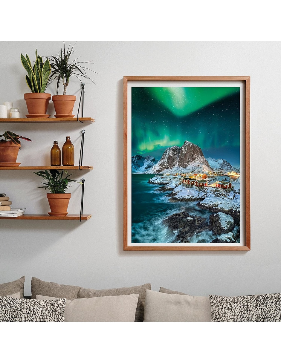 Rompecabezas Lofoten, Noruega Islas (Compact Pro Ecología) 1000 piezas 3