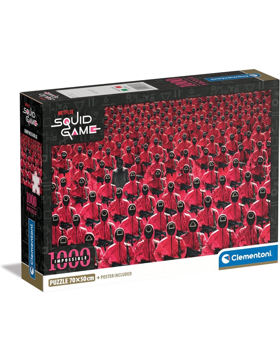 Rompecabezas Serie Squid Game Impossible (Compact Pro Ecología) 1000 piezas Rompecabezas Serie Squid Game Impossible (Compact Pro Ecología) 1000 piezas