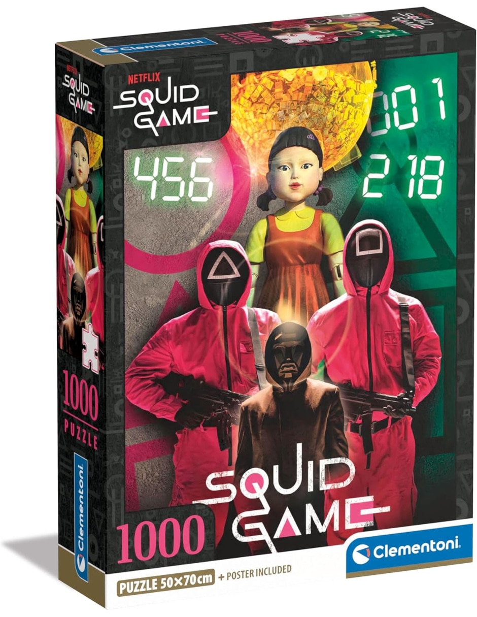 Rompecabezas Serie Squid Game Doll (Compact Pro Ecología) 1000 piezas Rompecabezas Serie Squid Game Doll (Compact Pro Ecología) 1000 piezas