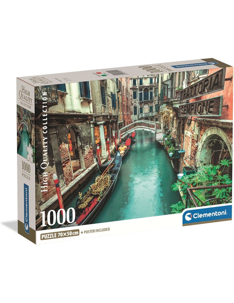 Rompecabezas Venecia Venice Canal (Compact Pro Ecología) 1000 piezas Rompecabezas Venecia Venice Canal (Compact Pro Ecología) 1000 piezas