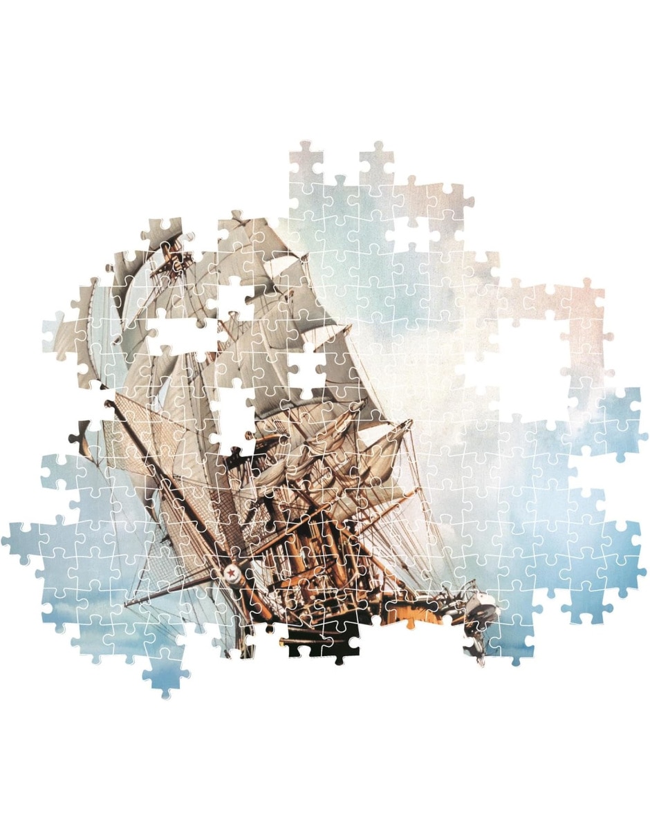 Rompecabezas Barcos Amerigo Vespucci (Compact Pro Ecología) 1000 piezas 3