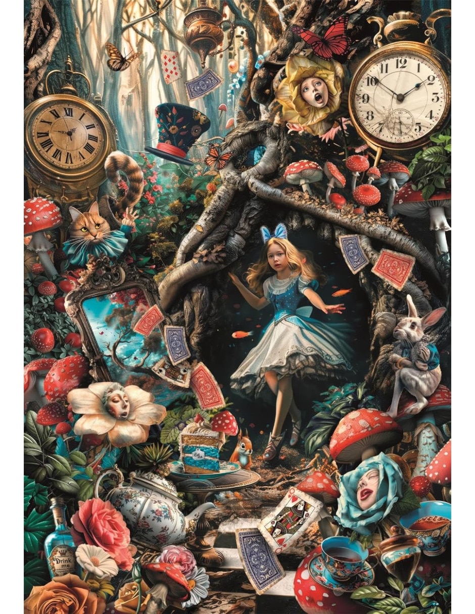Rompecabezas Película Another Day In Wonderland (Compact Pro Ecología) 1000 piezas 2