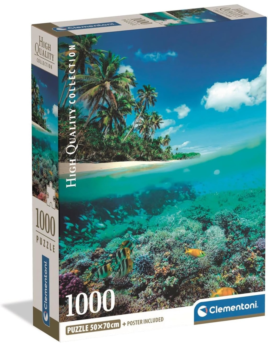 Rompecabezas Playa Soleada Summer Paradise (Compact Pro Ecología) 1000 piezas Rompecabezas Playa Soleada Summer Paradise (Compact Pro Ecología) 1000 piezas