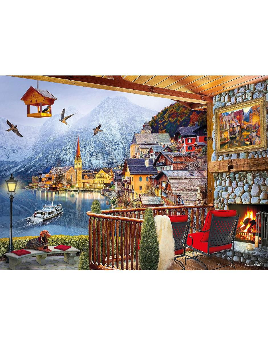 Rompecabezas Hallstatt, Austria Hallstadt 1000 piezas 2