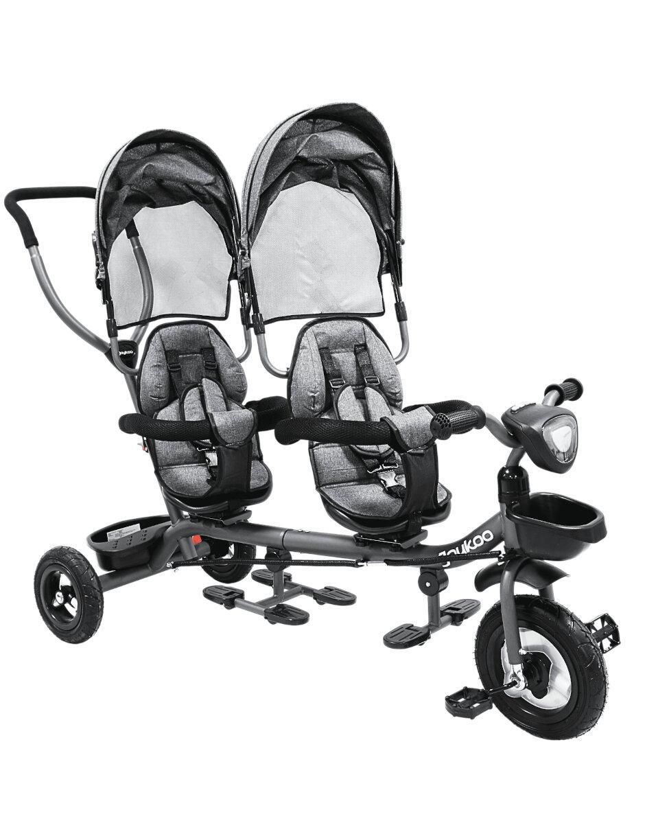 Triciclo joykoo doble asiento giratorio "para" infantil unisex