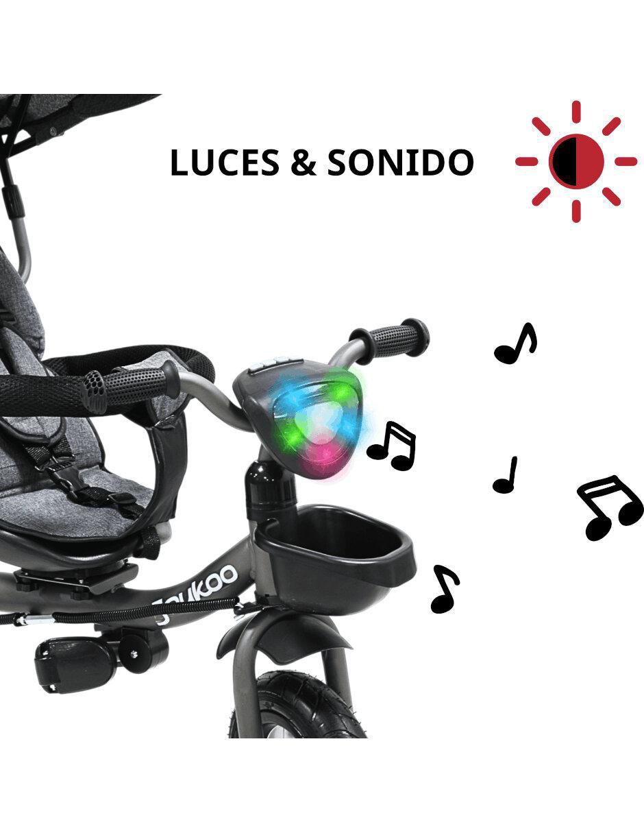 Triciclo joykoo doble asiento giratorio "para" infantil unisex