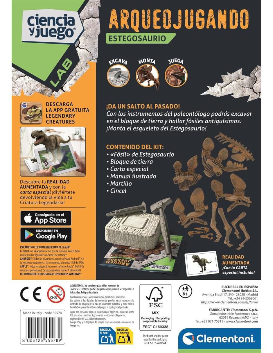 Ciencia y Juego Lab Stegosaurus 55578 4