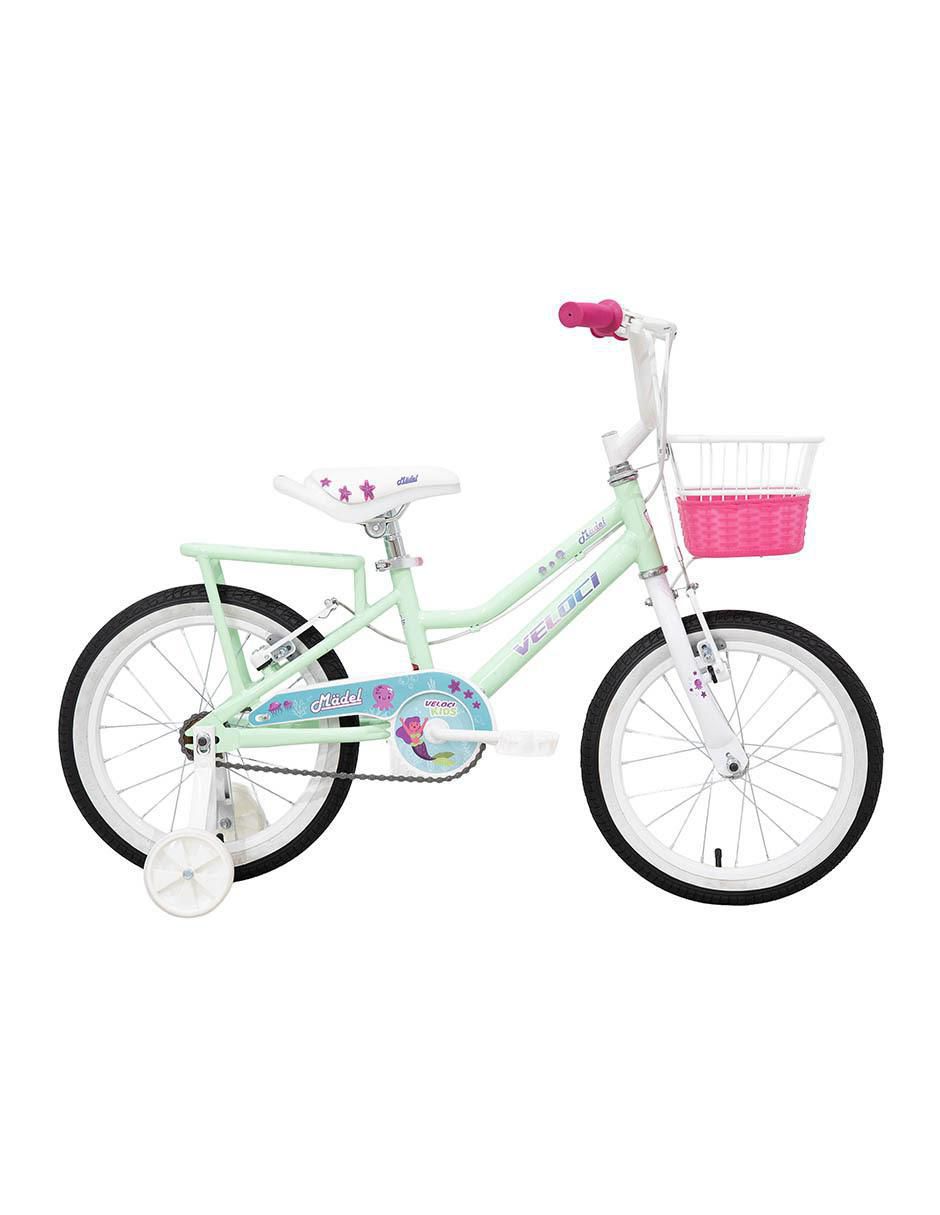 Bicicleta infantil rodada 16 para niña