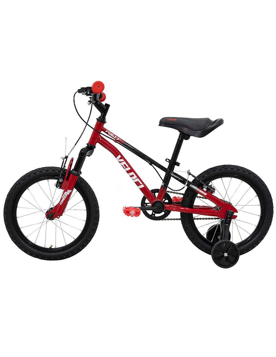 Bicicleta infantil rodada 16 para niño 10