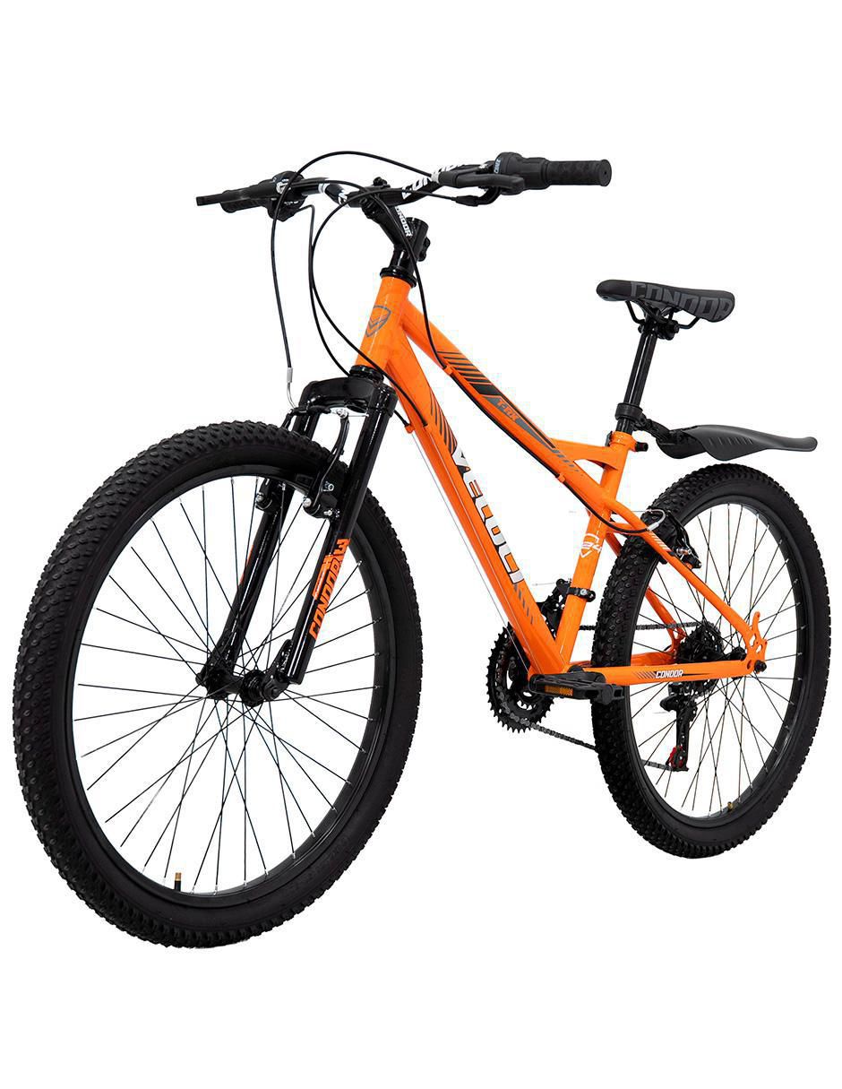 Bicicleta infantil rodada 24 unisex 4