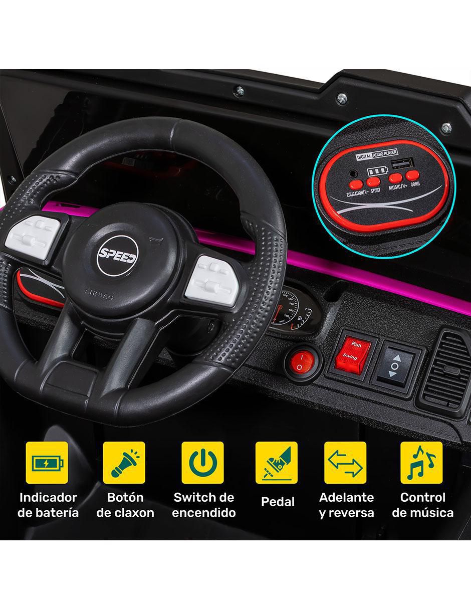 Automóvil montable con control remoto de batería 7