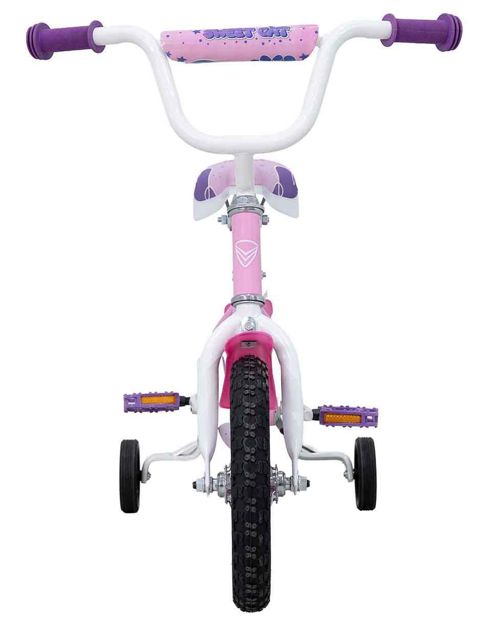Bicicleta infantil rodada 12 para niña 3