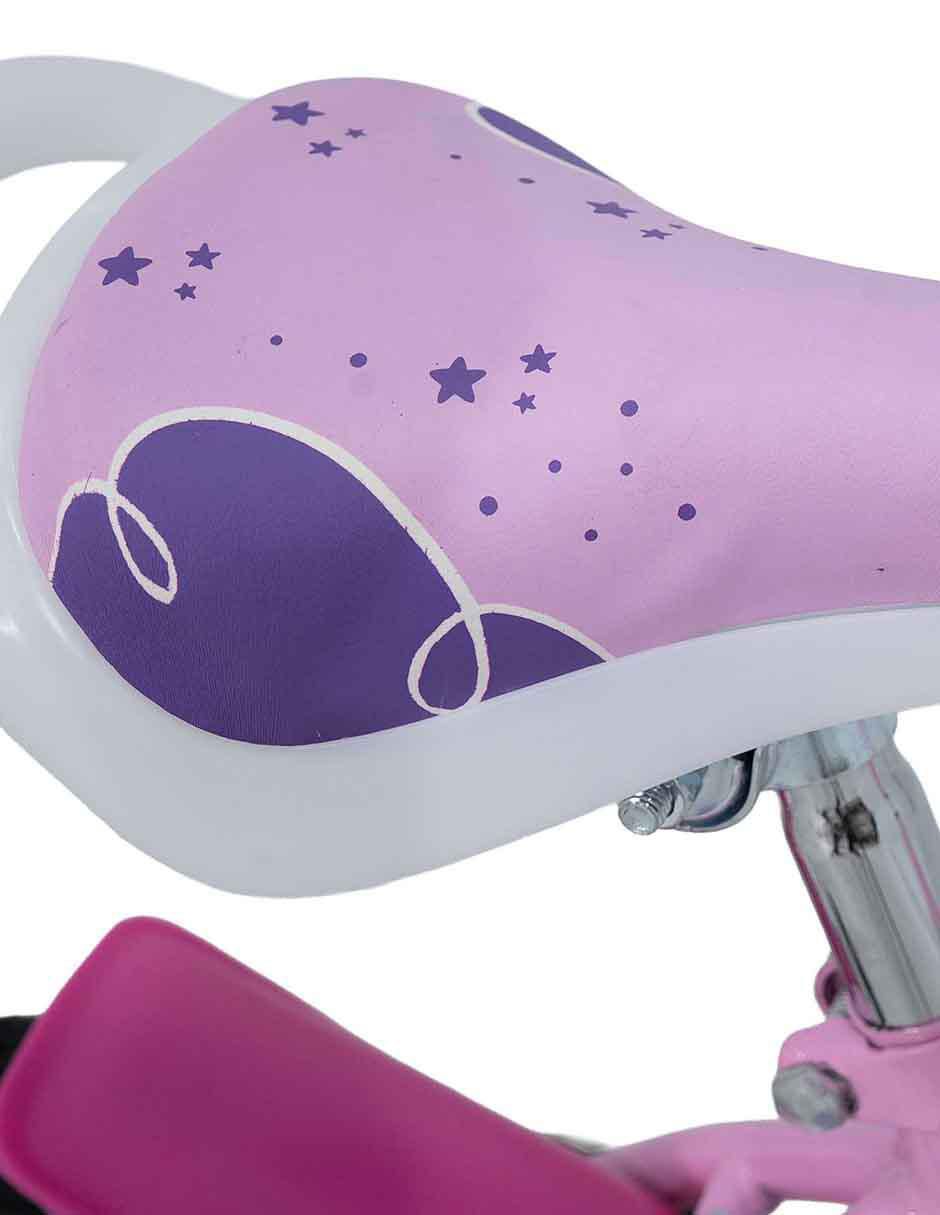 Bicicleta infantil rodada 12 para niña 8