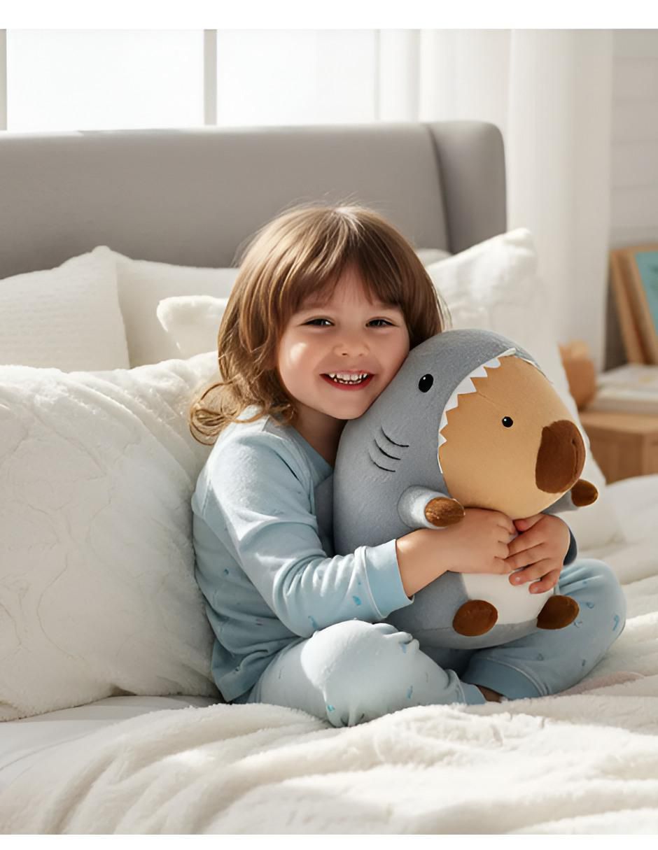 Peluche de tiburón capibara 3