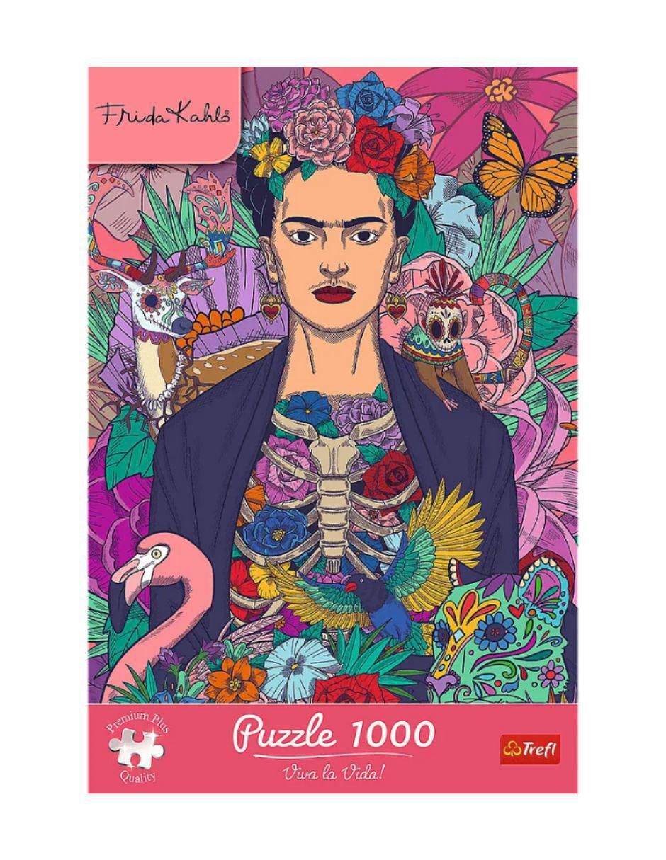 Rompecabezas Frida Kahlo Un Alma Floreciente 1000 piezas 2