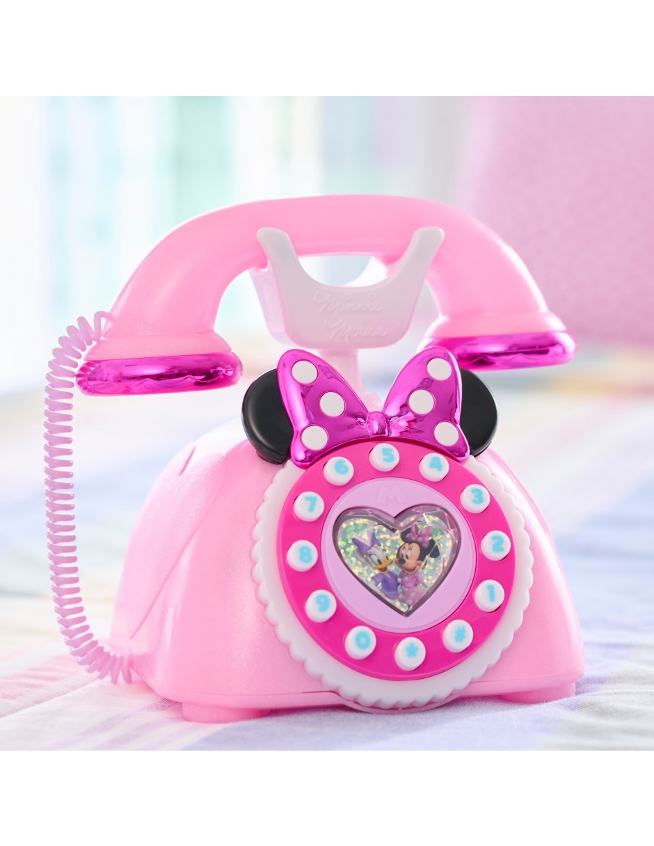 Mouse Telefono Rotativo Ring Me Minnie juego de rol para niños 1