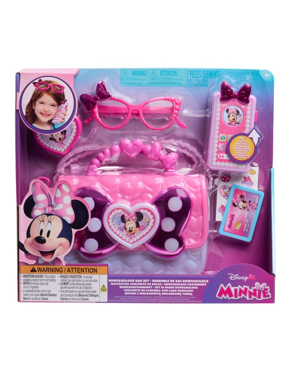 Mouse bowfabulous bag set Minnie juego de rol para niños Mouse bowfabulous bag set Minnie juego de rol para niños