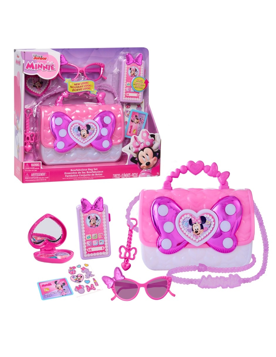 Mouse bowfabulous bag set Minnie juego de rol para niños 2