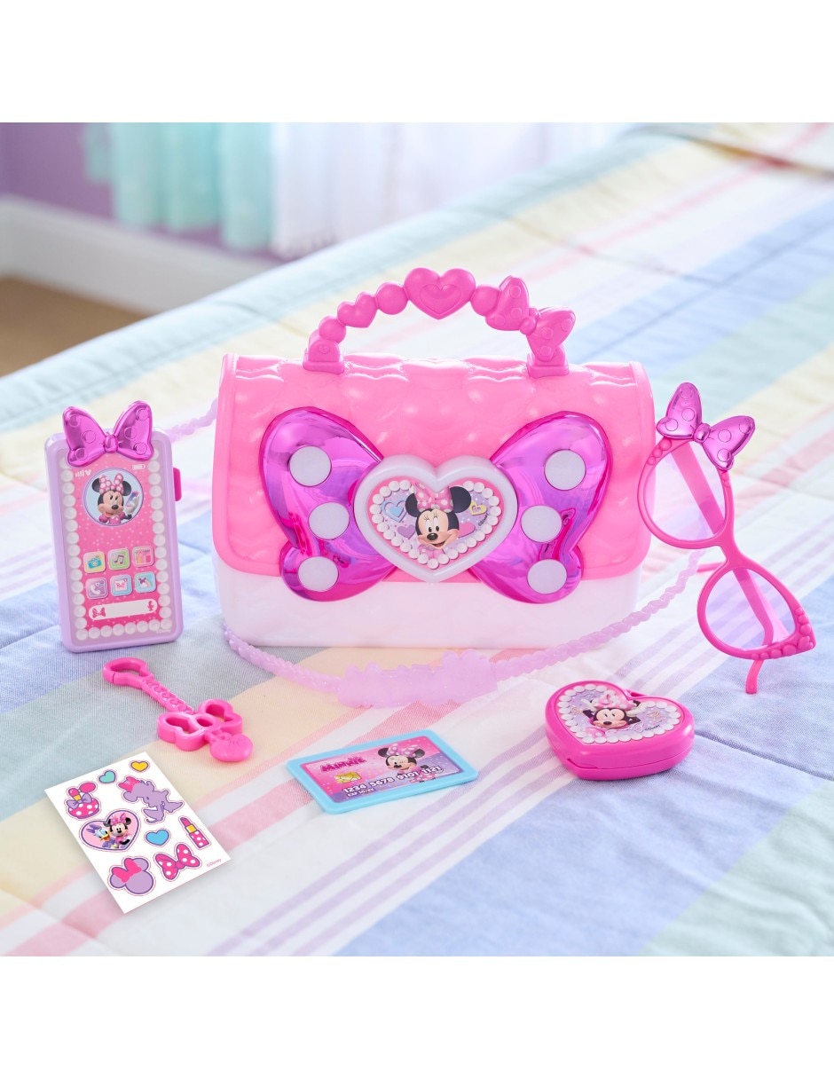 Mouse bowfabulous bag set Minnie juego de rol para niños 3