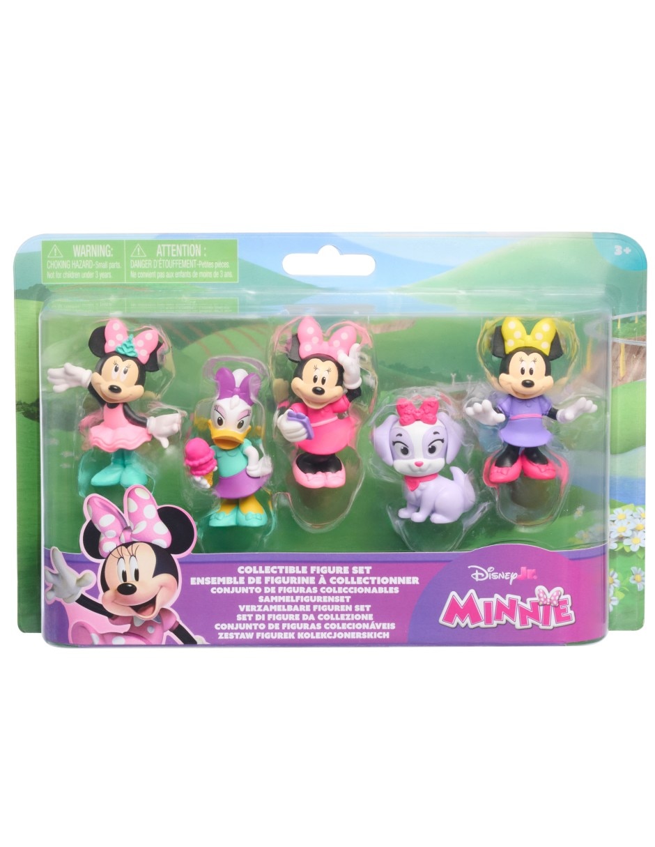 5 pack collectible mini figure set Minnie