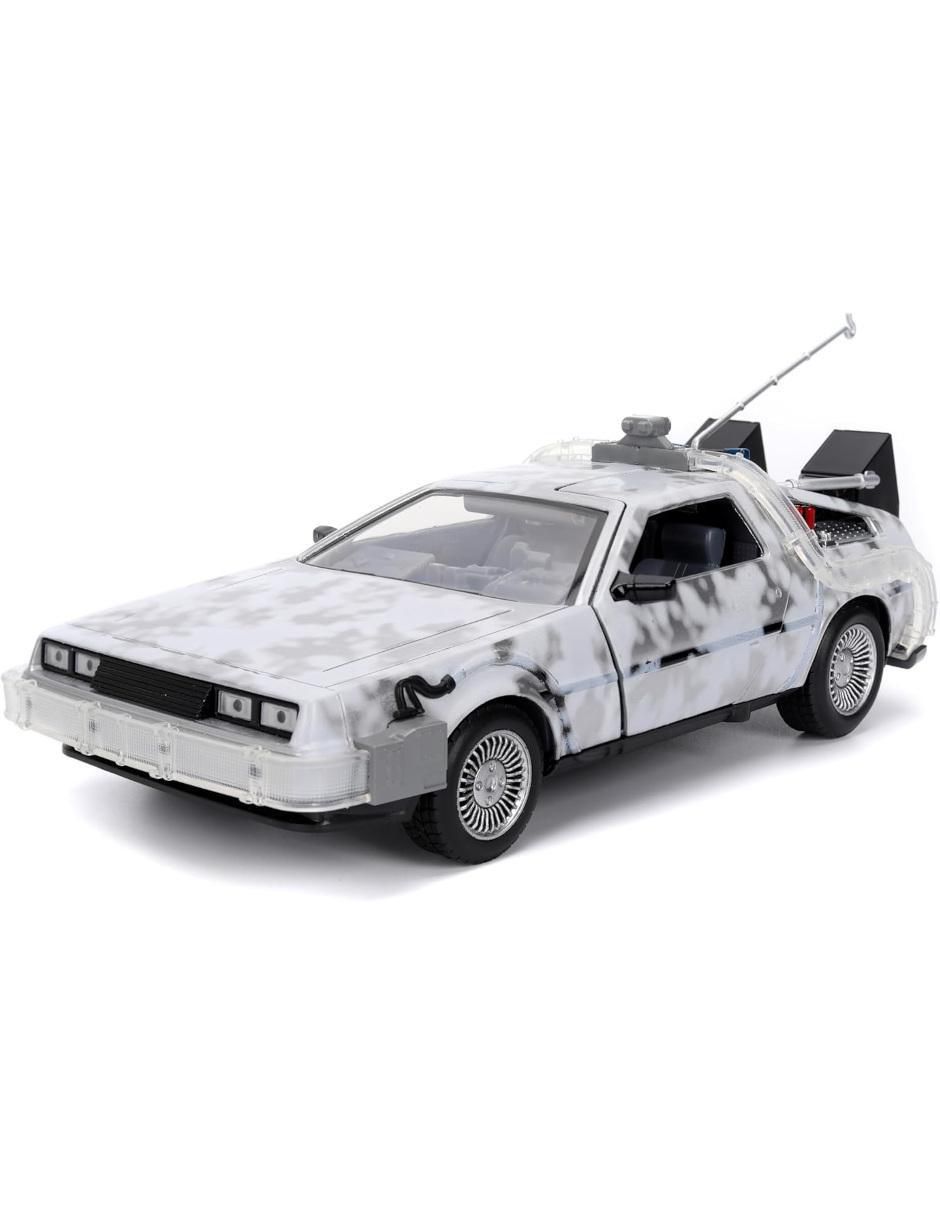 Vehículo a escala delorean volver al futuro i frost DeLorean Time Machine