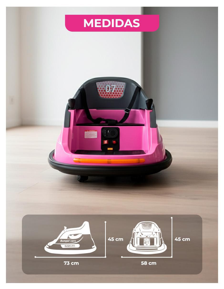Automóvil montable con control remoto recargable 7