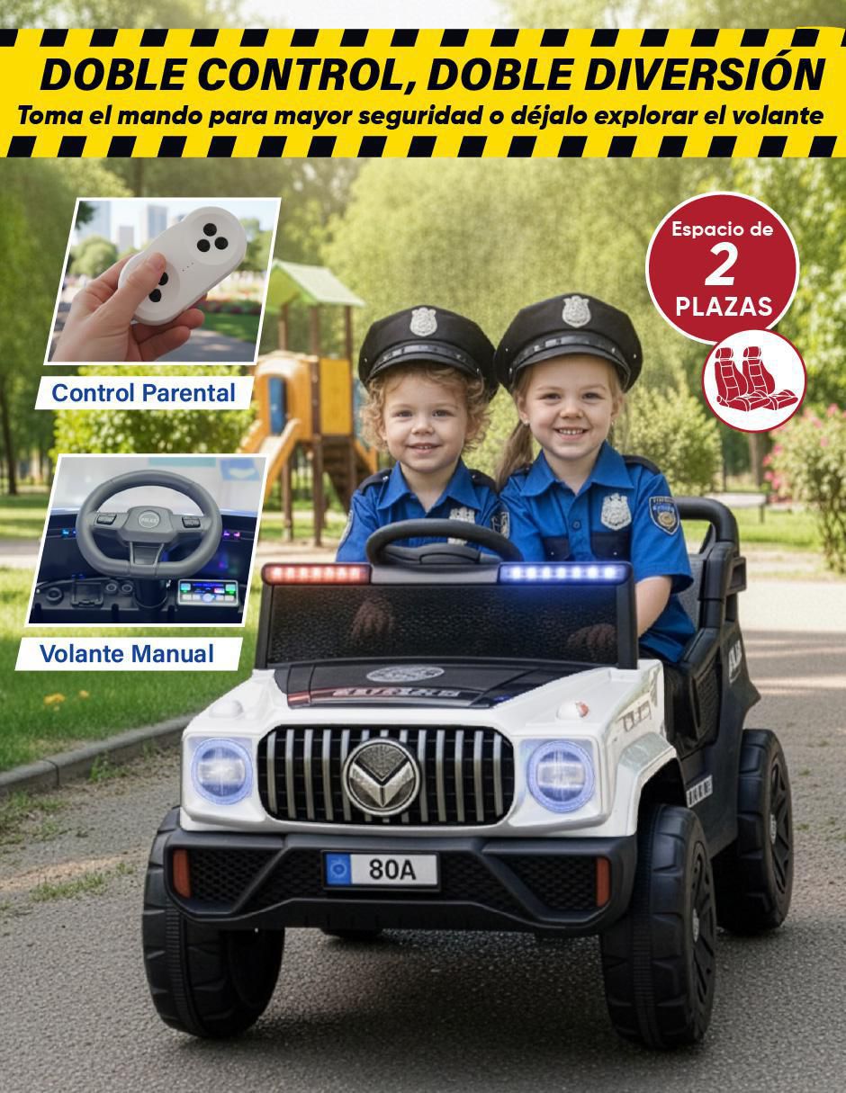 Automóvil montable con control remoto recargable 4