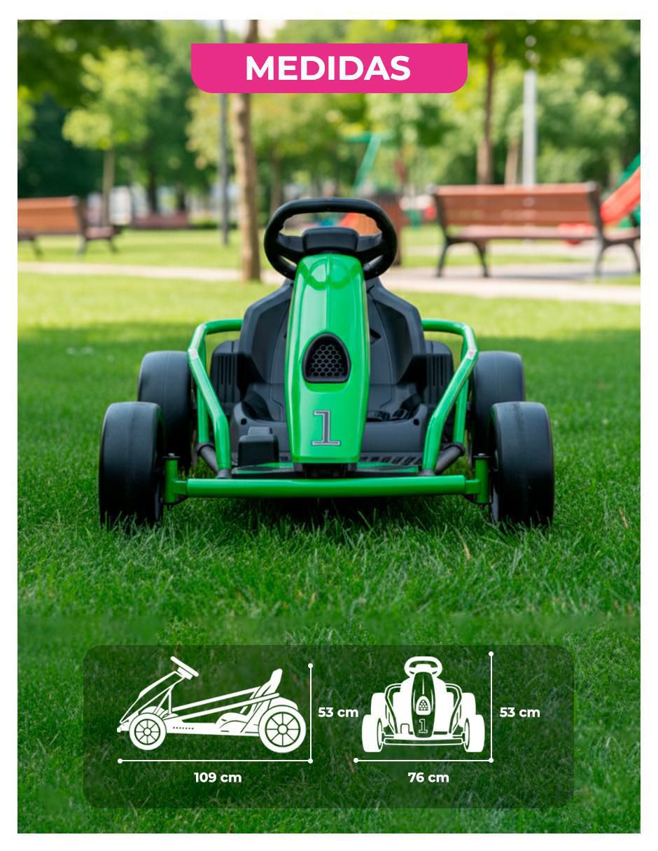 Go kart montable recargable 7