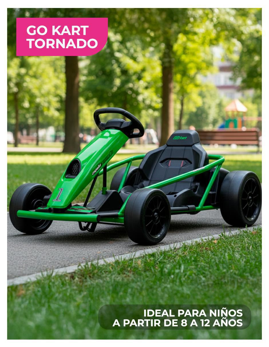 Go kart montable recargable 5