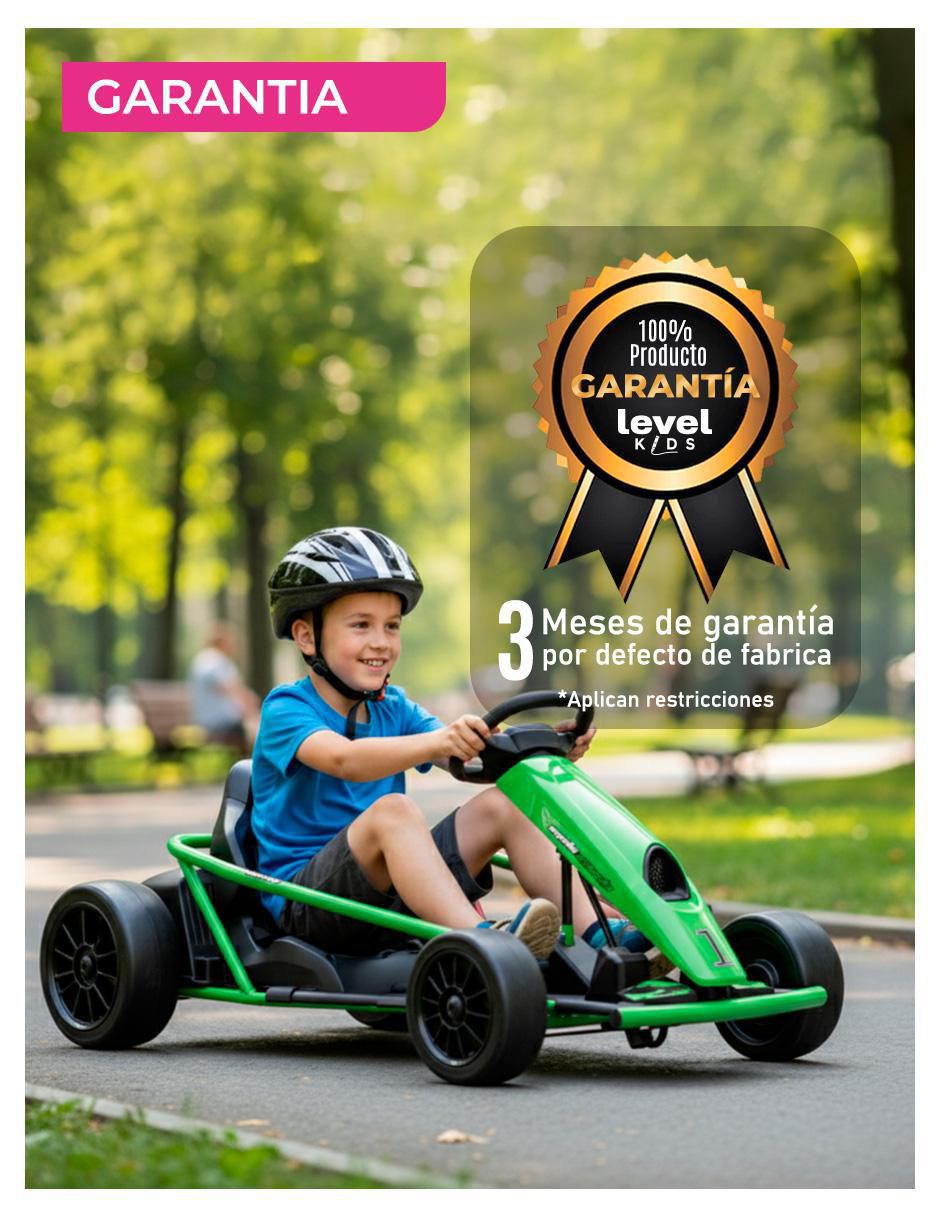Go kart montable recargable 6