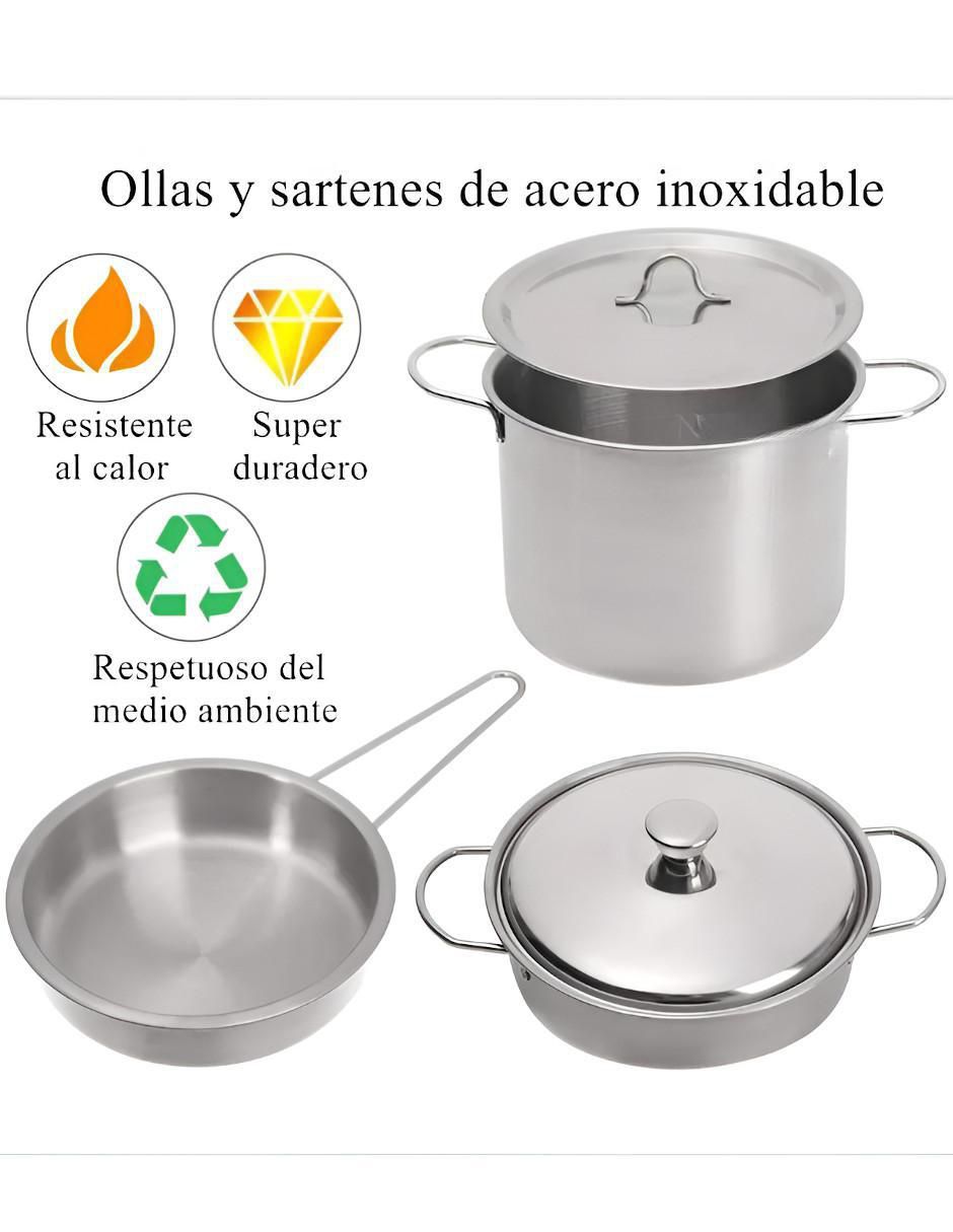 Utensilios de cocina juego de rol para niños 4