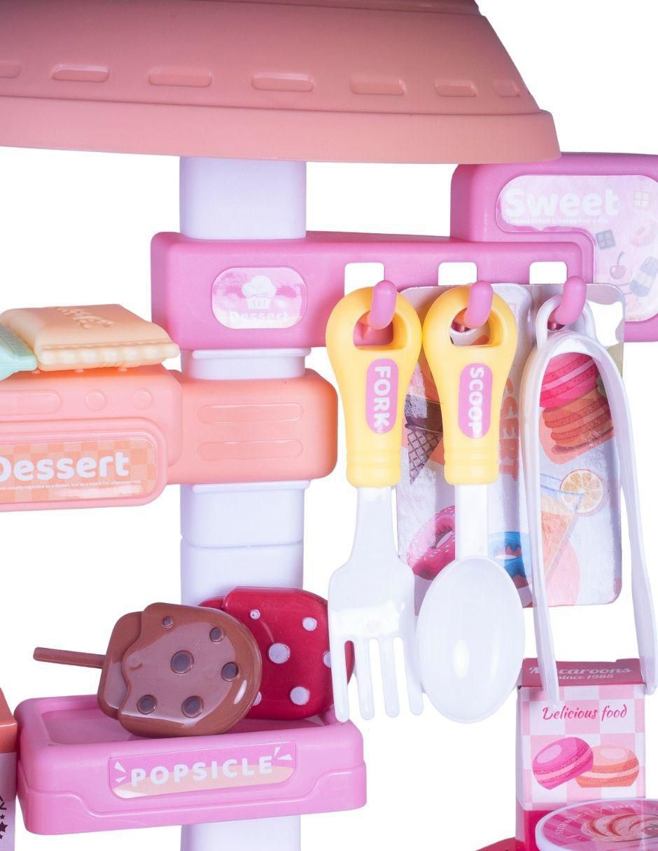 Maletin de juegos Pastelería juego de rol para niños 2