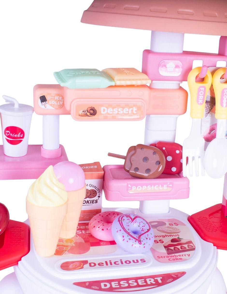 Maletin de juegos Pastelería juego de rol para niños 4