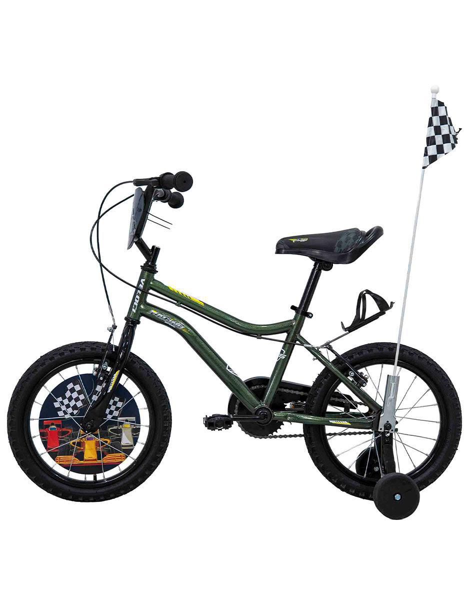 Bicicleta infantil rodada 16 para niño 10