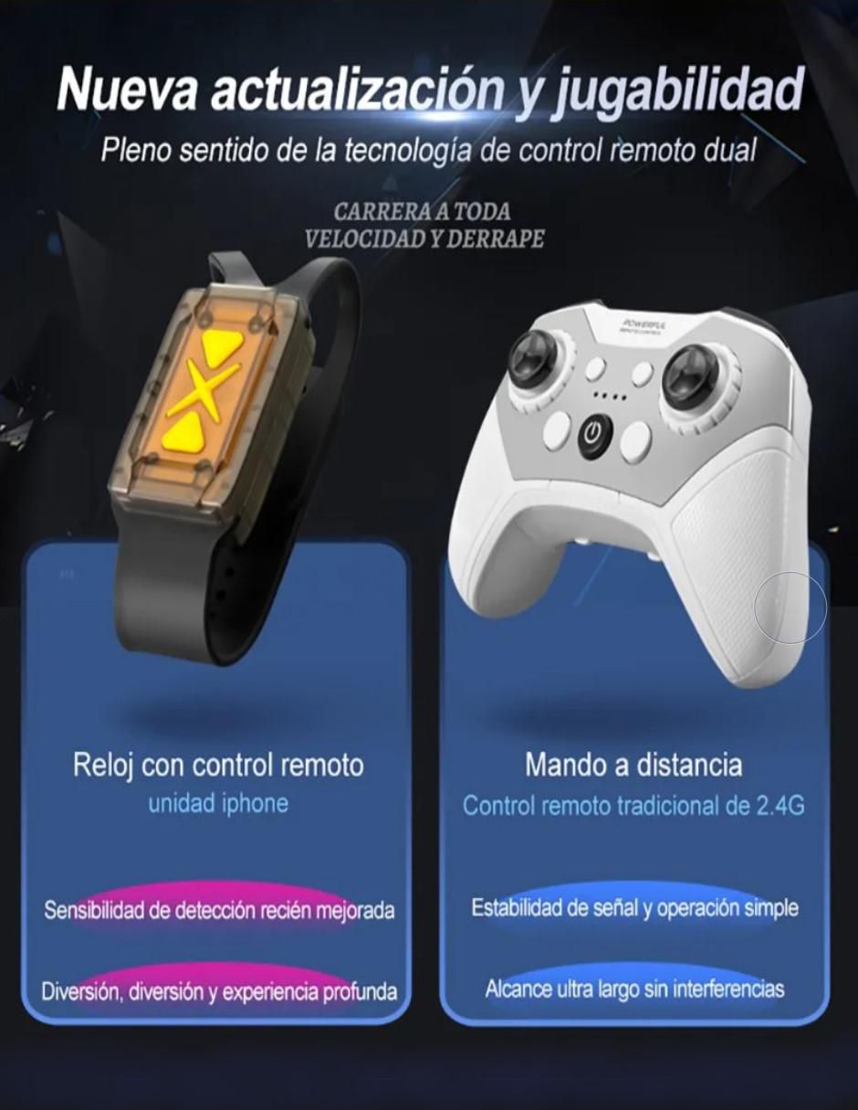 Carro de control remoto cm-top carro con control remoto acrobático no aplica
