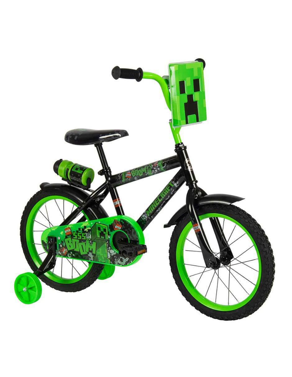 Bicicleta infantil rodada 16 Minecraft para niño Bicicleta infantil rodada 16 Minecraft para niño