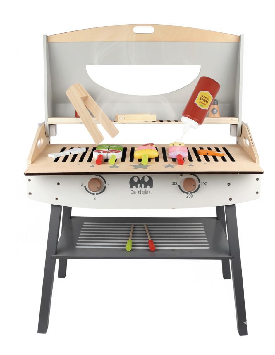 Asador juego de rol para niños