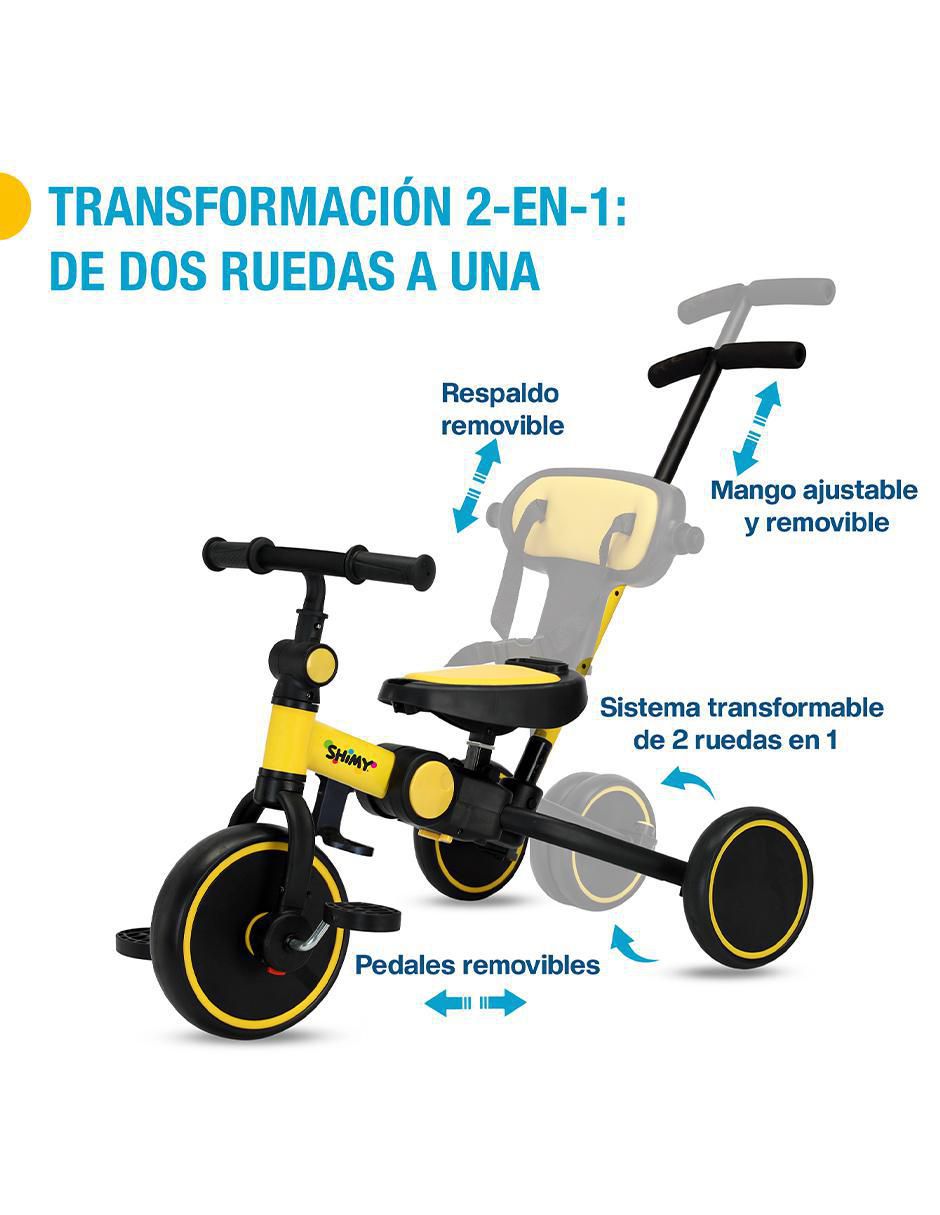 Triciclo plegable 5 en 1 para niño 6
