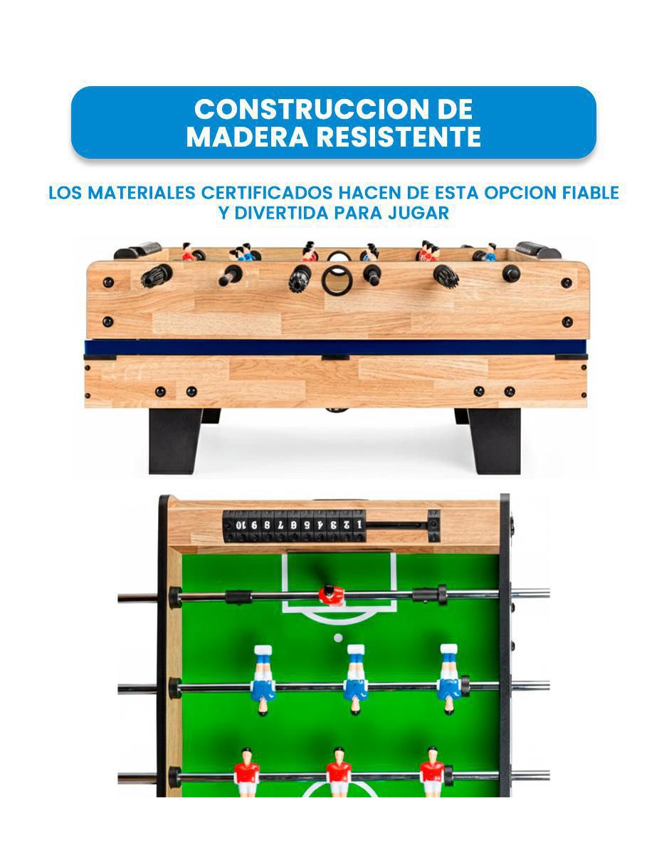 Mesa de Juegos 4 en 1 de 3FT 5