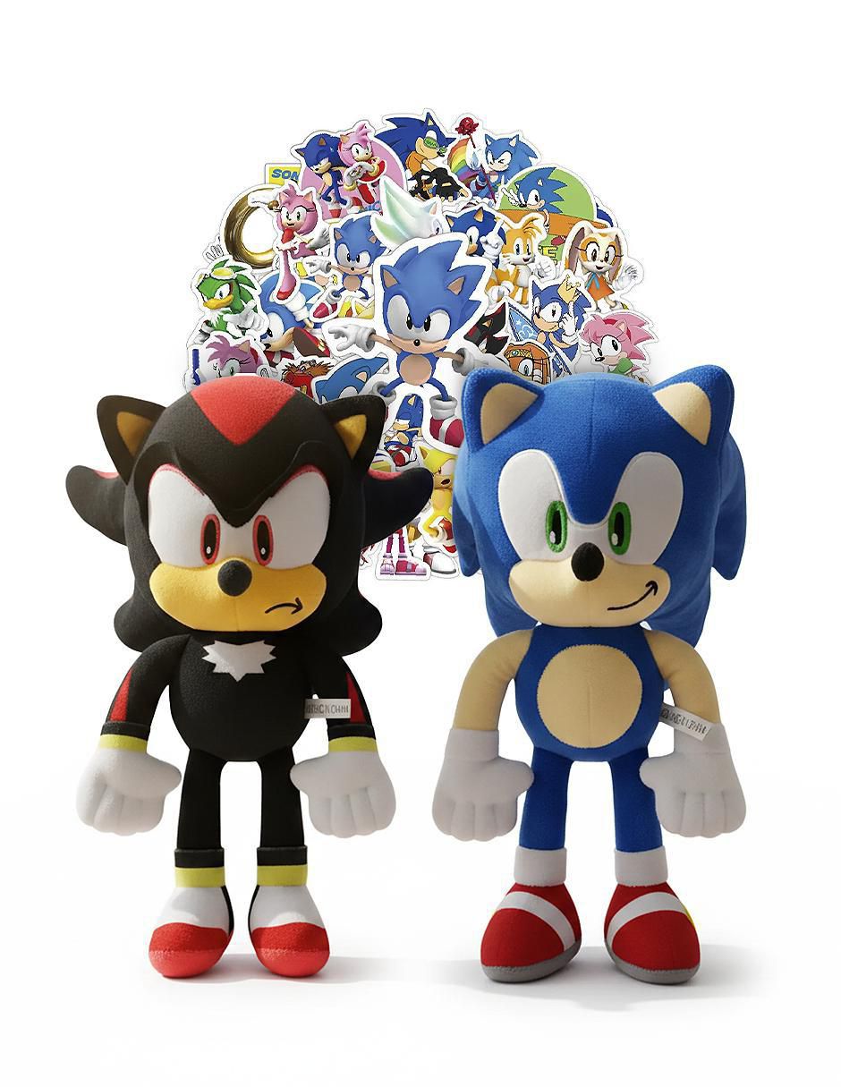 Peluche de Sonic & Shadow Erizo de 35
