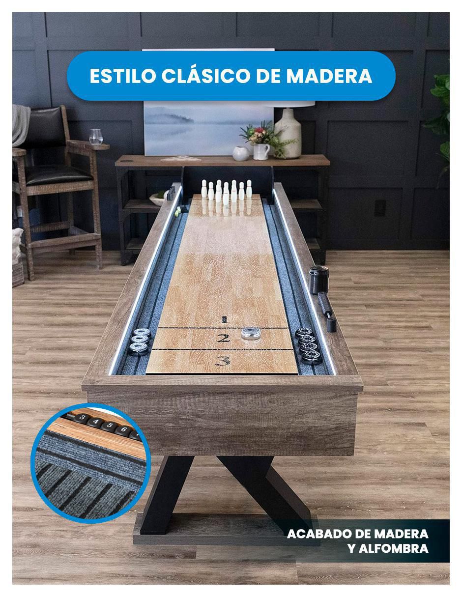 Mesa de Shuffleboard Iluminada 5