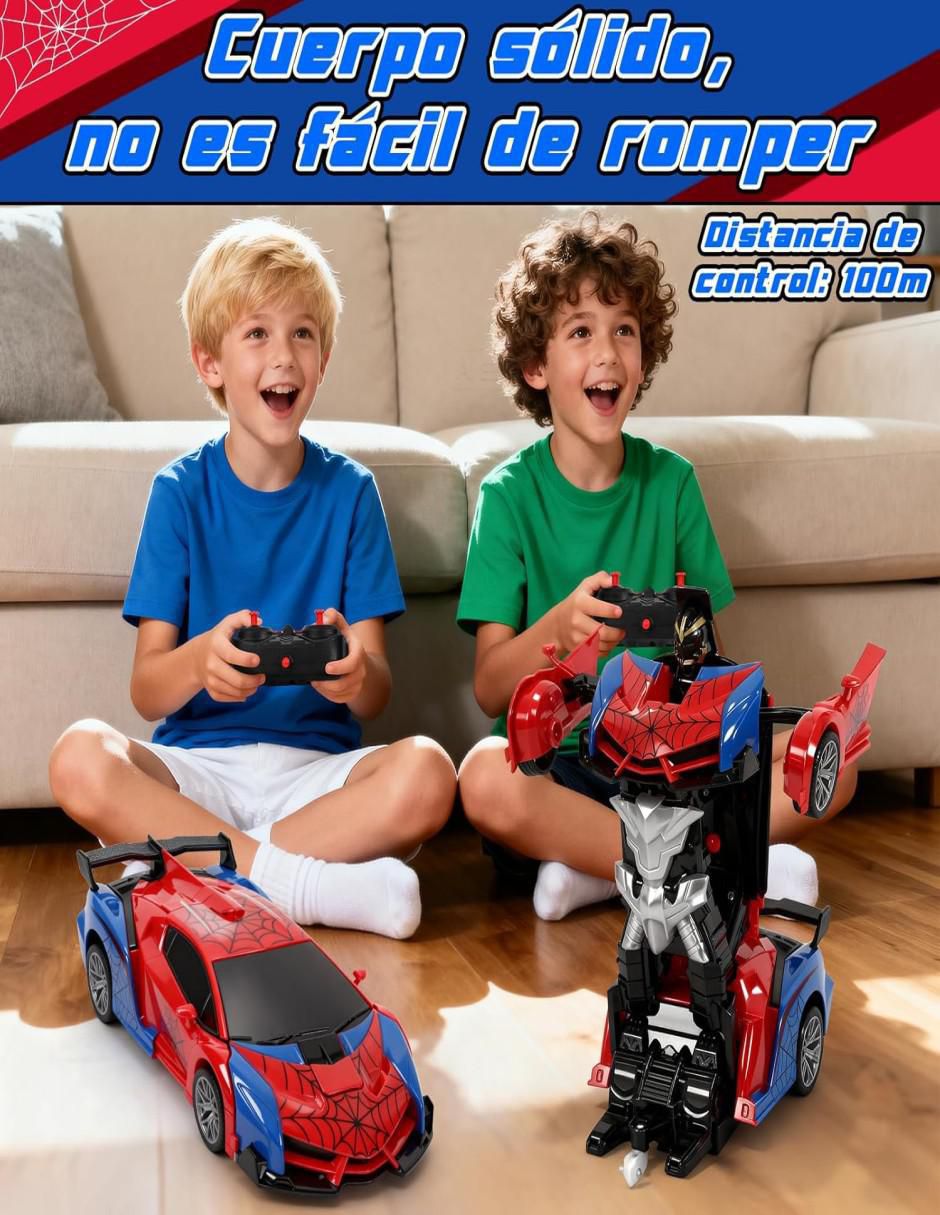 Vehículo de control remoto Spider-Man 4