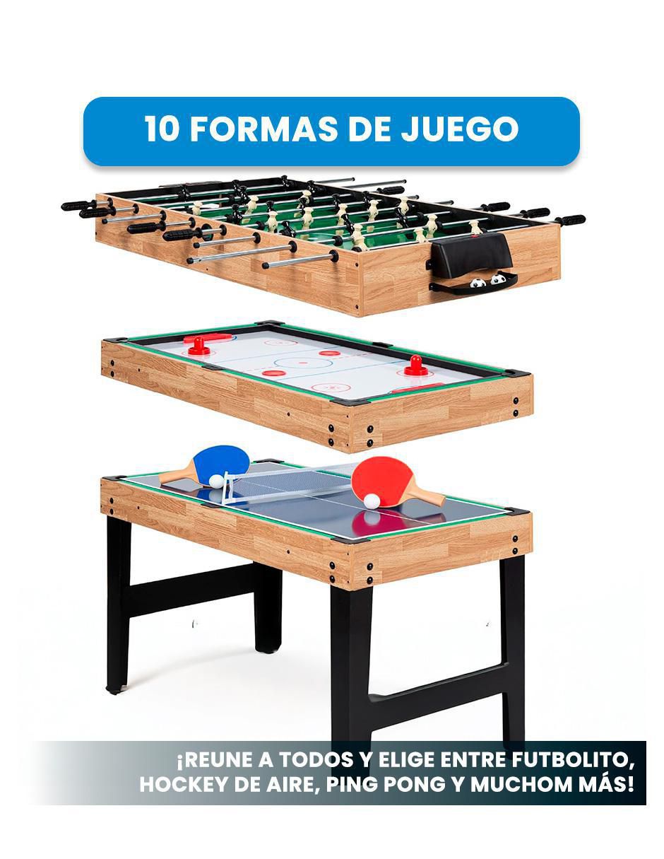 Mesa de juegos 10 en 1 5