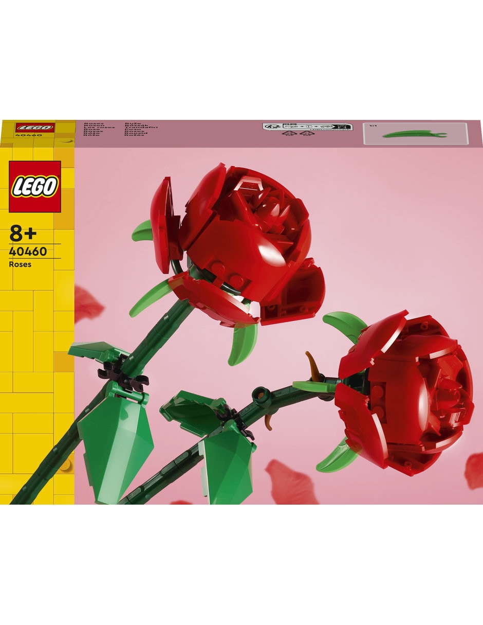 Set LEGO Botanicals rosas 40460 2