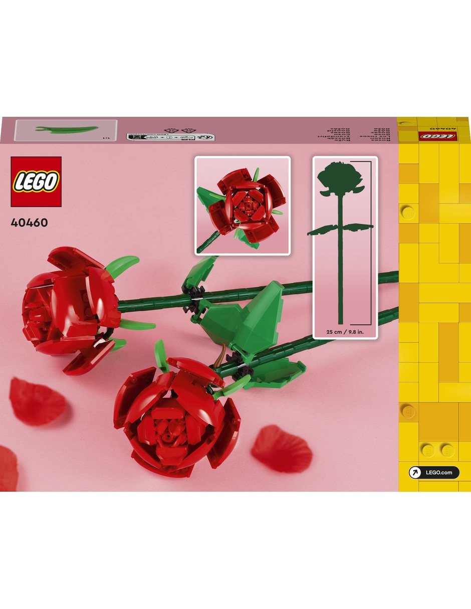 Set LEGO Botanicals rosas 40460 6