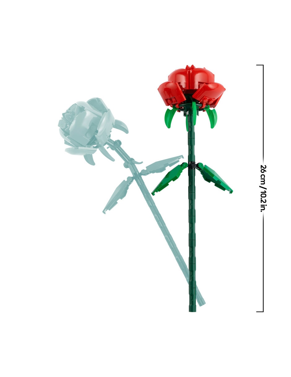 Set LEGO Botanicals rosas 40460 8