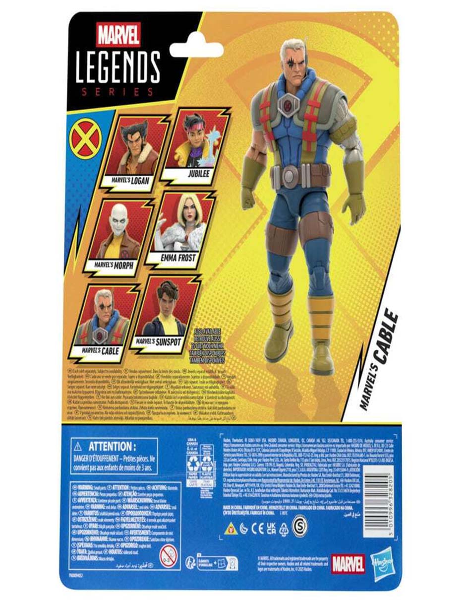Figura de acción articulada X-Men '97 's Cable collectors Marvel 4