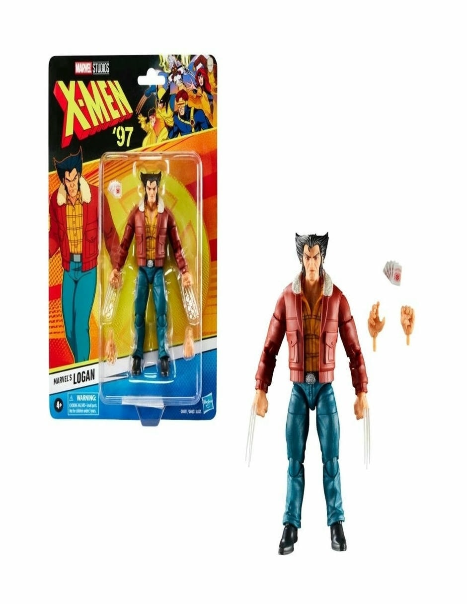 Figura de acción articulada X-Men '97 's Logan collectors Marvel 3